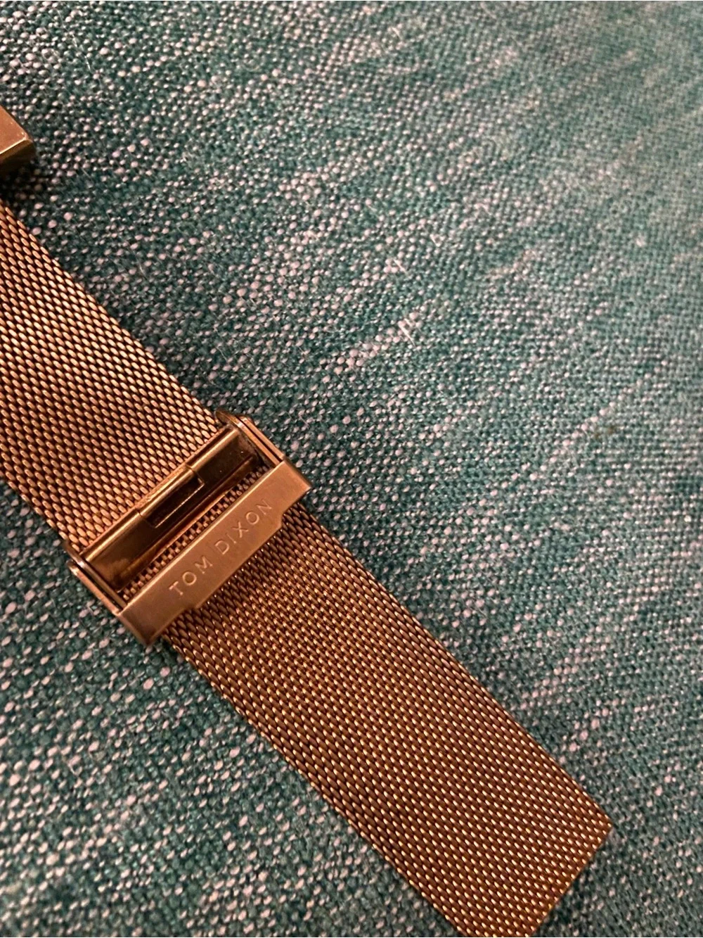 Tom Dixon Rose Gold stainless steel Block Watch